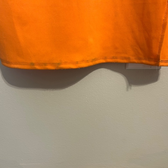 Derek Heart Orange Midi Dress - Picture 5 of 5